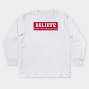 Believe Kids Long Sleeve T-Shirt